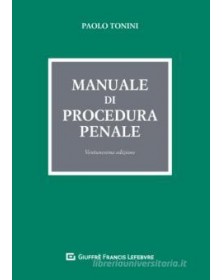 Manuale di procedura penale...