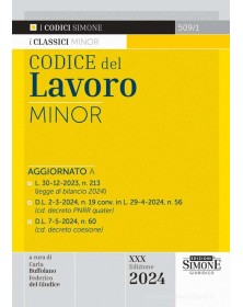 509/1 Codice del Lavoro....